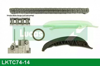 LUCAS ENGINE DRIVE lktc7414 -  Комплект цели привода распредвала